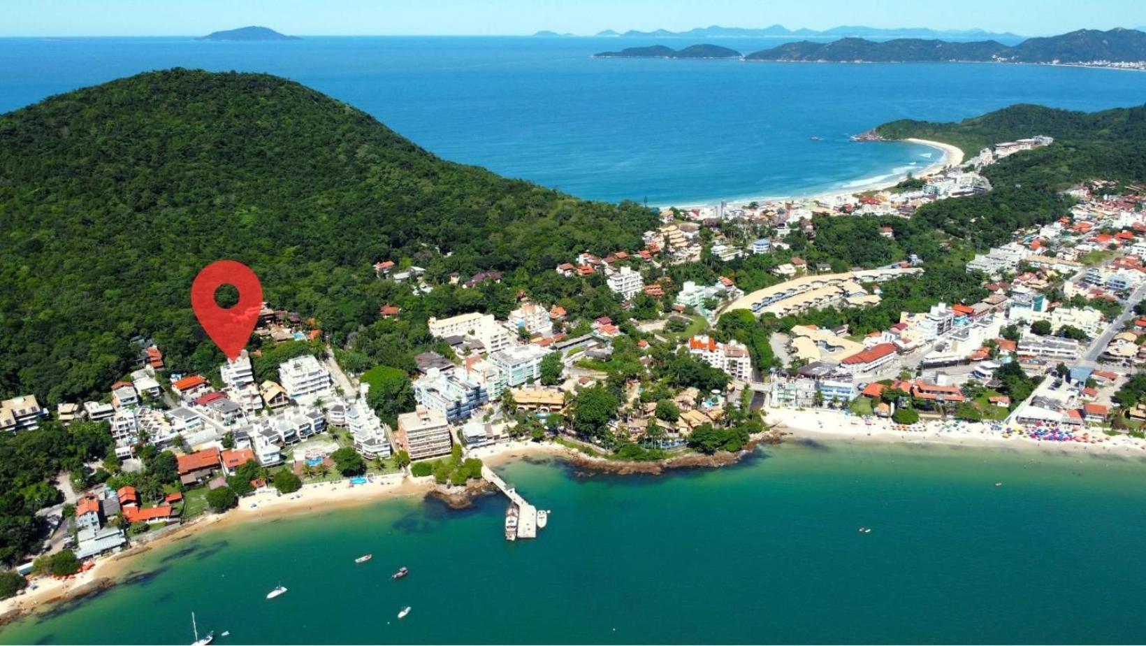 1079 - Apartamento Com Vista Para O Mar Em Bombinhas Eksteriør bilde